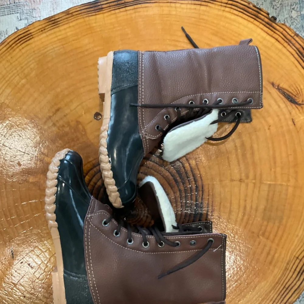Waterproof Fleece Lined Totes Lined Duck Boots Women’s Size 7